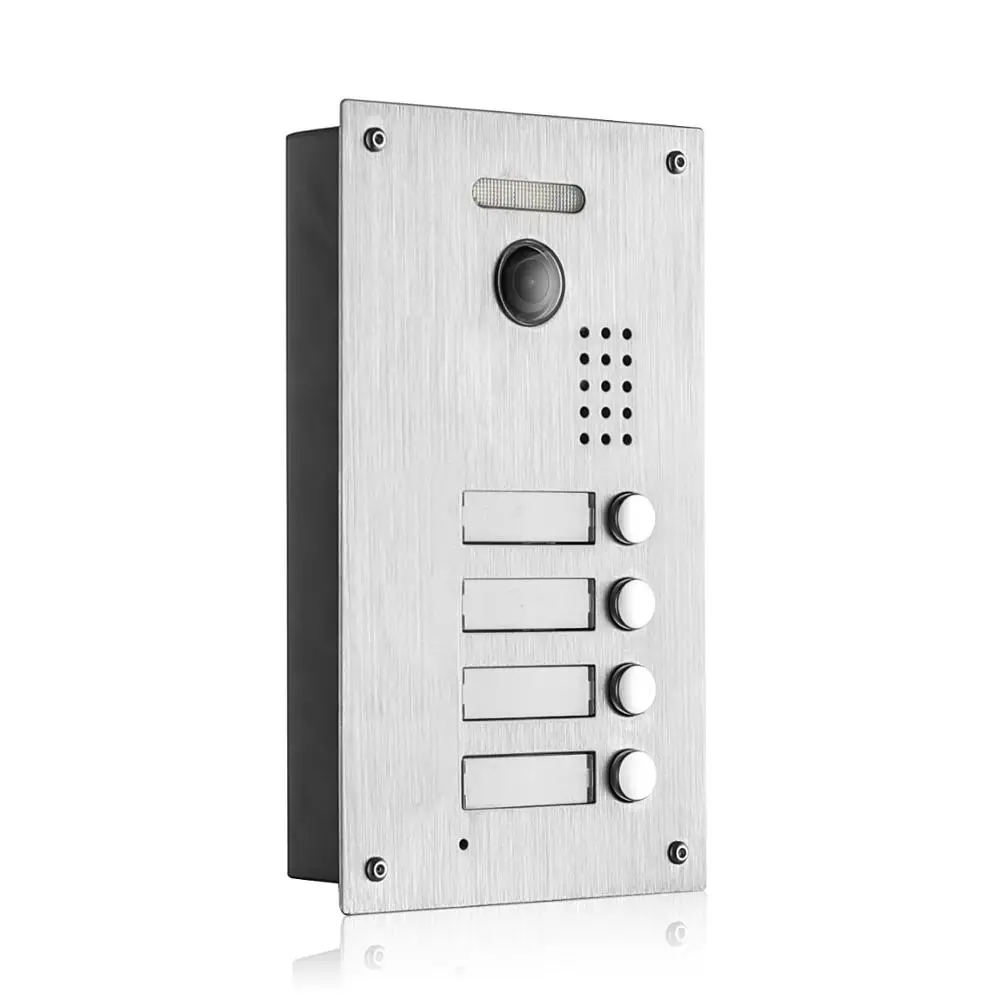 
video door bell intercom for villa 2 wire video intercom system waterproof video doorphone 