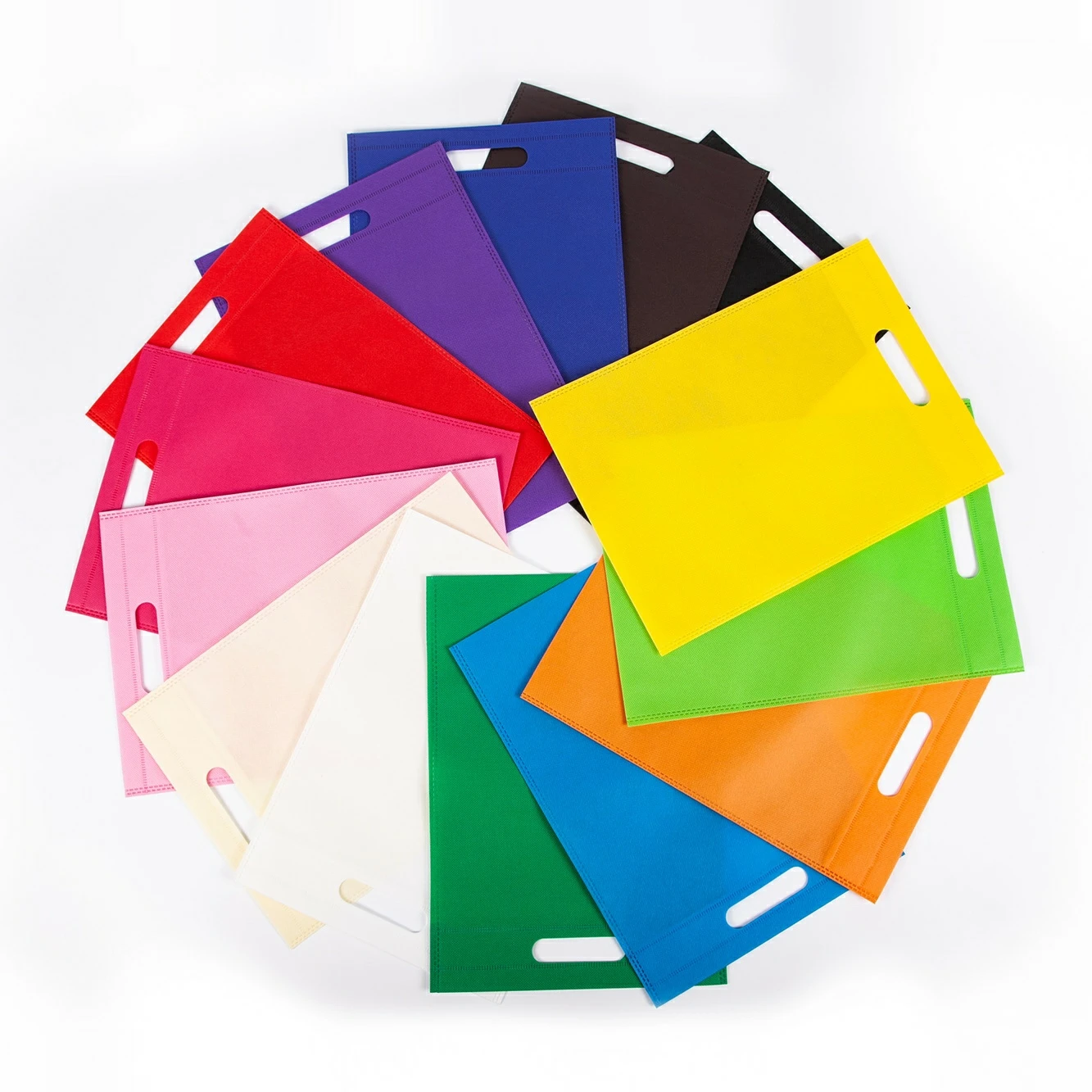 custom non woven Logo Foldable reusable PP non woven Shopping Fold promotional tote Bags