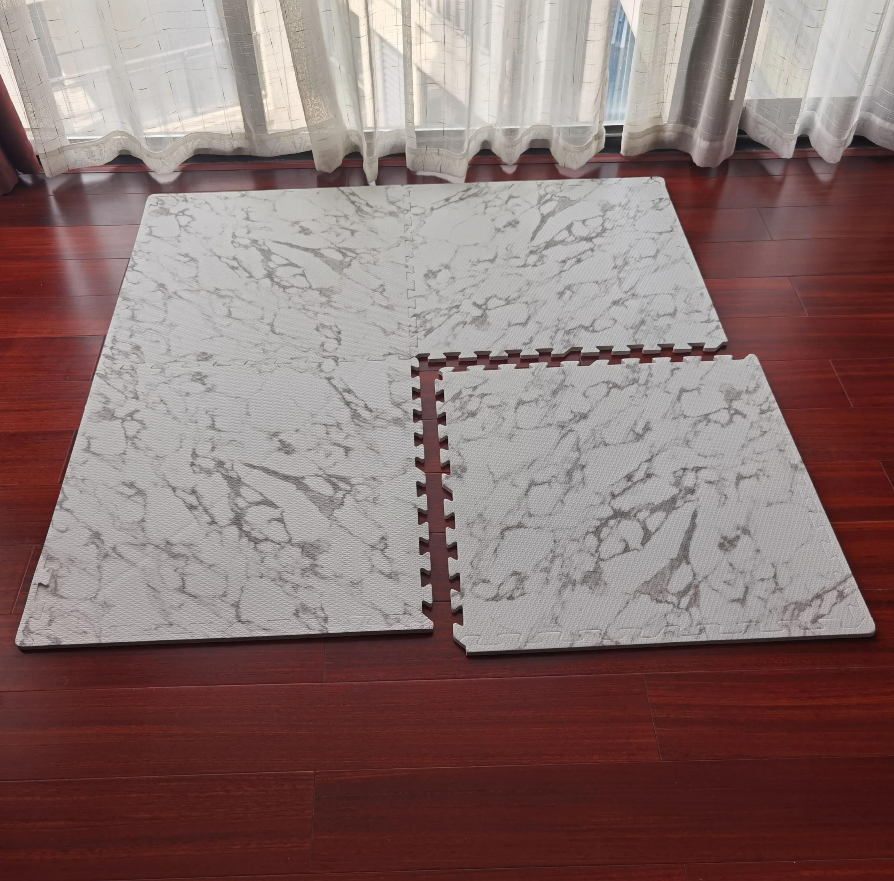 Hot Sale Marble Grain Foam Interlocking Floor Kid Puzzle Play Mats
