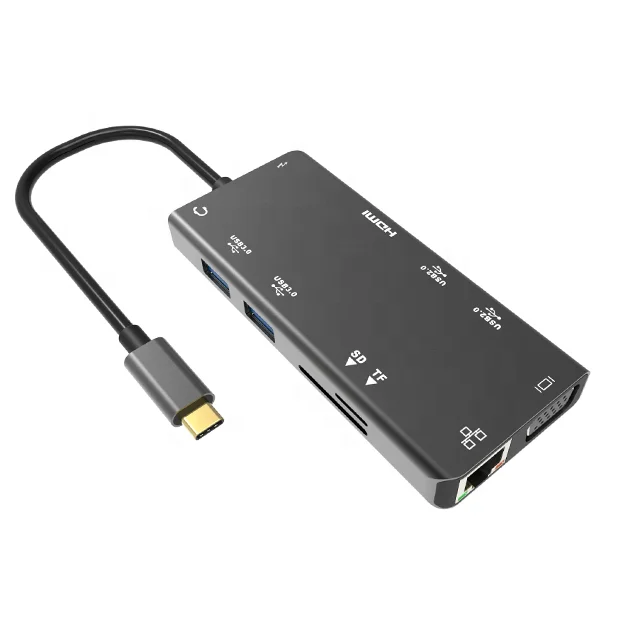 Phone Charger Docks Shape Type-c HDMI RJ45 Plug Projector TV Pad