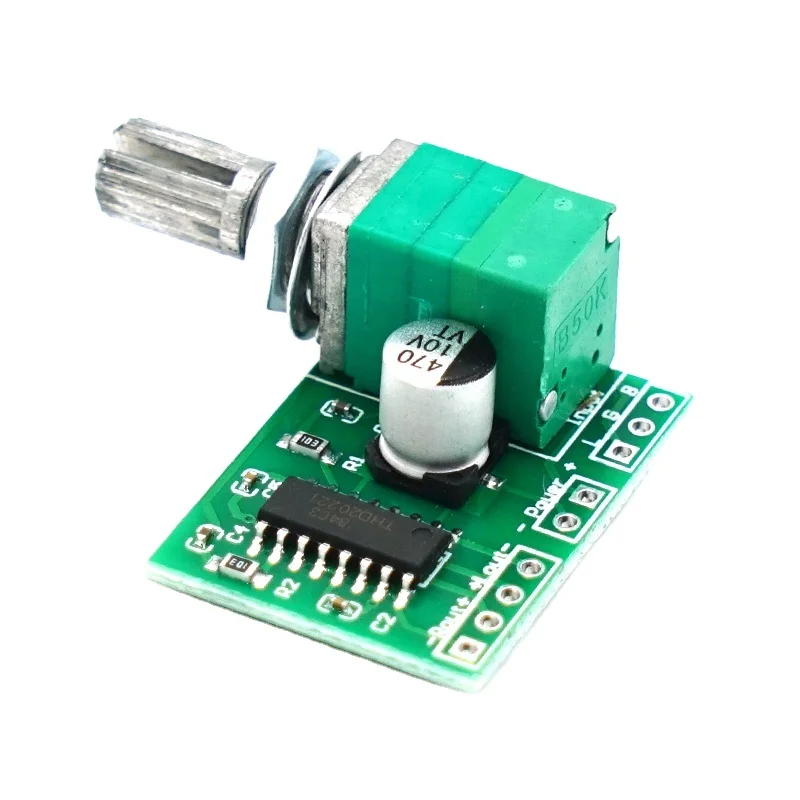 GF1002 mini amplifier board with numeric switch potentiometer USB 5V power supply PAM8403