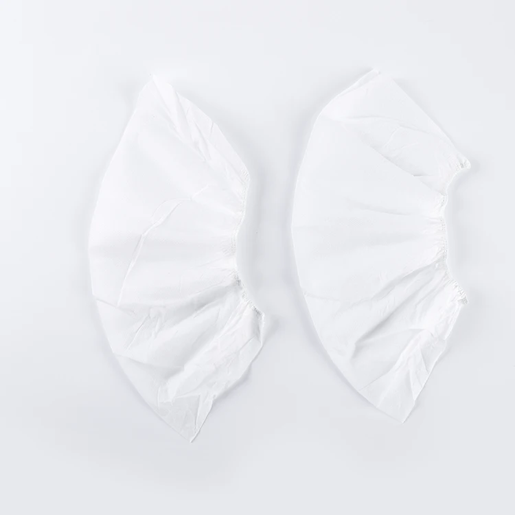 PP non woven Disposable Waterproof Shoe Covers anti-dust polypropylene pe cpe shoe covers