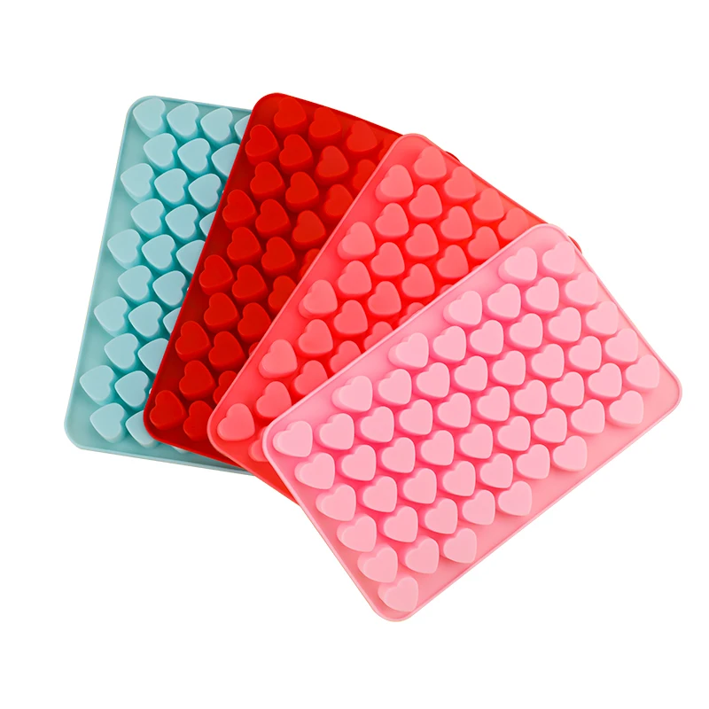 Силиконовая форма для выпечки тортов в форме сердца