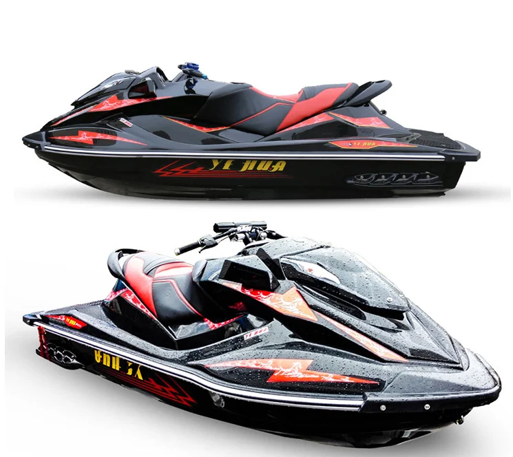 
Jet Ski Speed Boat Double High-speed Electric Assault Boat Scenic Sea Sports Pleasure Boat 