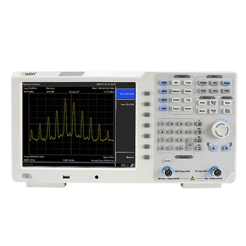 Настольный цифровой анализатор спектра XSA1015TG OWON 9 кГц ~ 1 5 ГГц 10 4