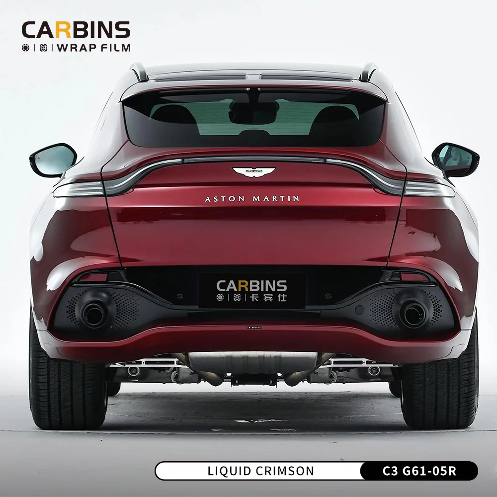 2023 Factory Guangzhou Premium Brand 18 Meters Glossy Metallic Red Colors New Models Wrapping Roll