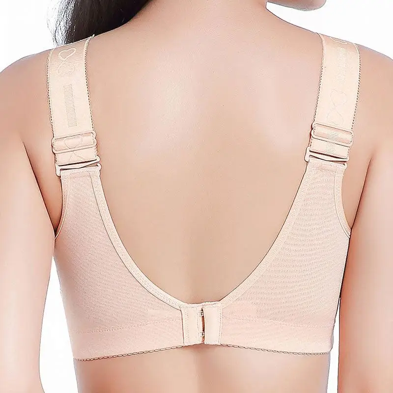 Women Big Bust Bra White Spandex Satin Underwire Lingerie Push up 50 48 46 44 42 40 38 C/D/E Cup Bras Dress