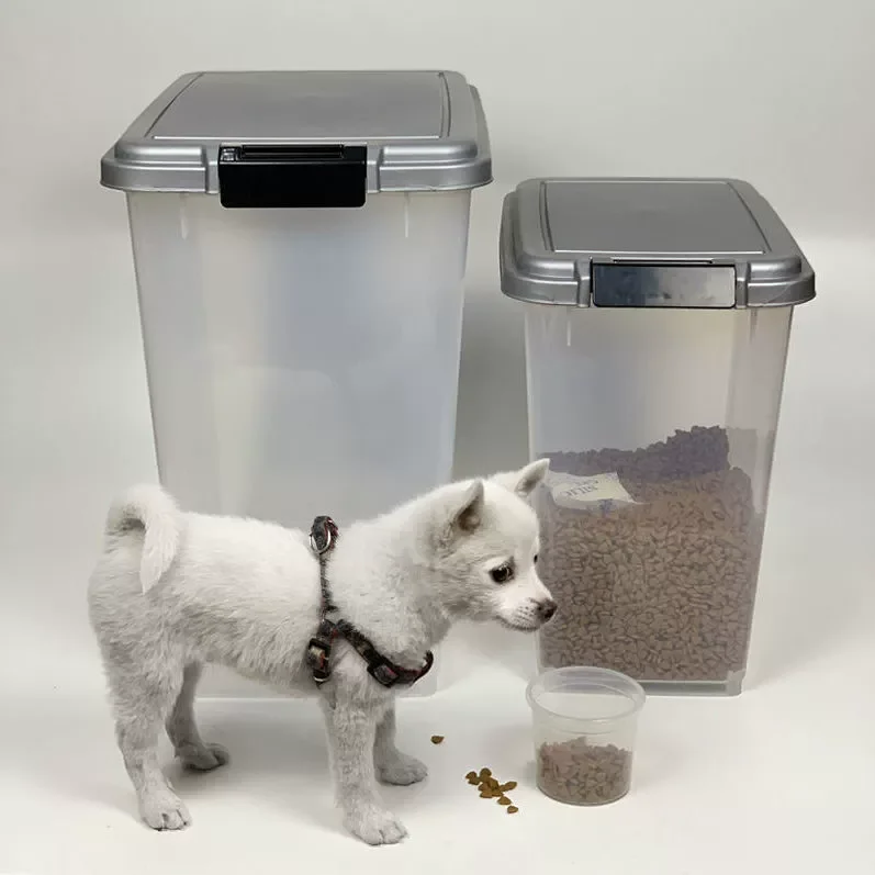 Promotional China Wholesale Pet Storage Bin Kitchen Storage Food Organizer Container Pet