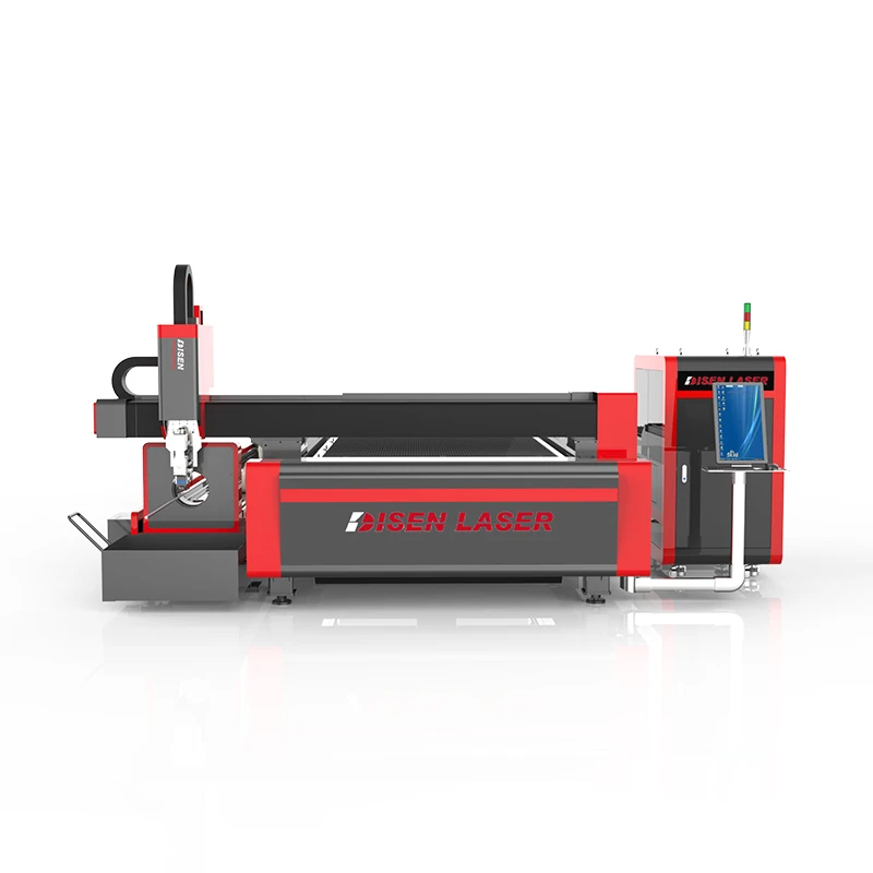 Types of models dual table exchange work table fiber laser cutting machine