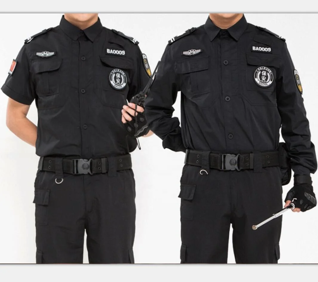 Wholesale Best Factory Logo Custom Security Safe Guard Uniform For Sale