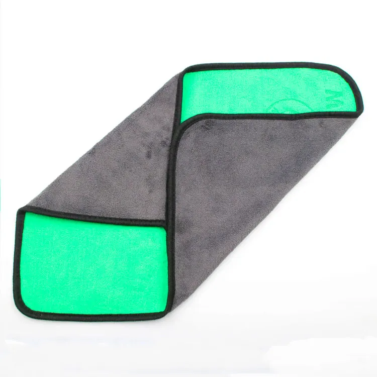 280 Gsm White Luxury Micro Fiber Big Micro Fiber Wash Cleaning Detailing Car Drying Towel