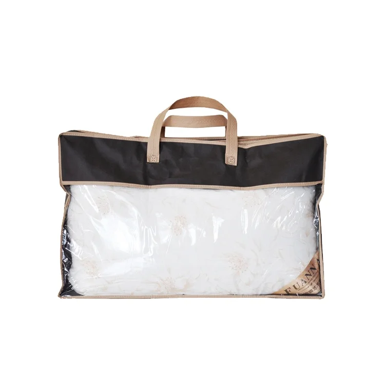 customized hotel use vinyl storage zipper bag