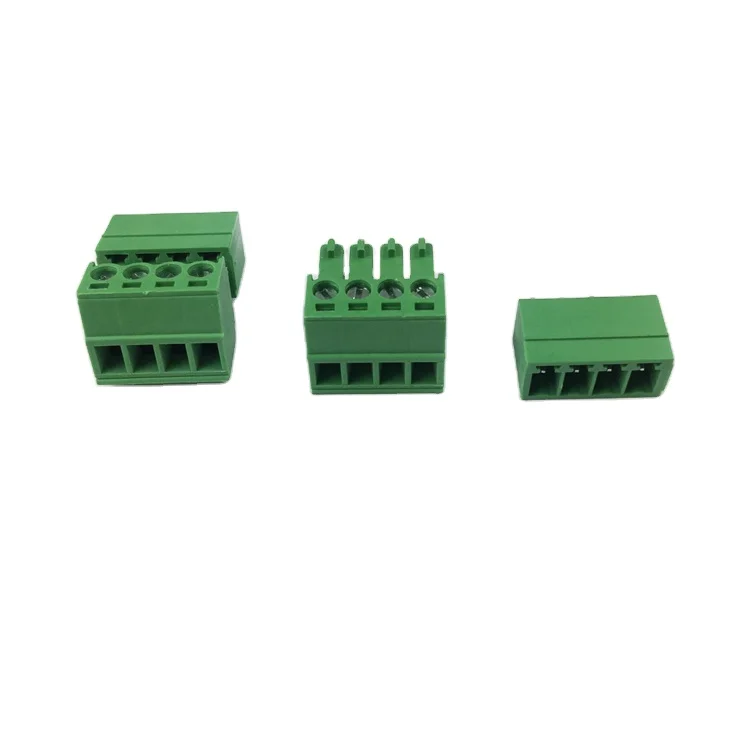 Replace phoenix MC1.5-ST 15EDGK-3.5 3.81mm pitch pluggable terminal block 02P - 24P  green connector
