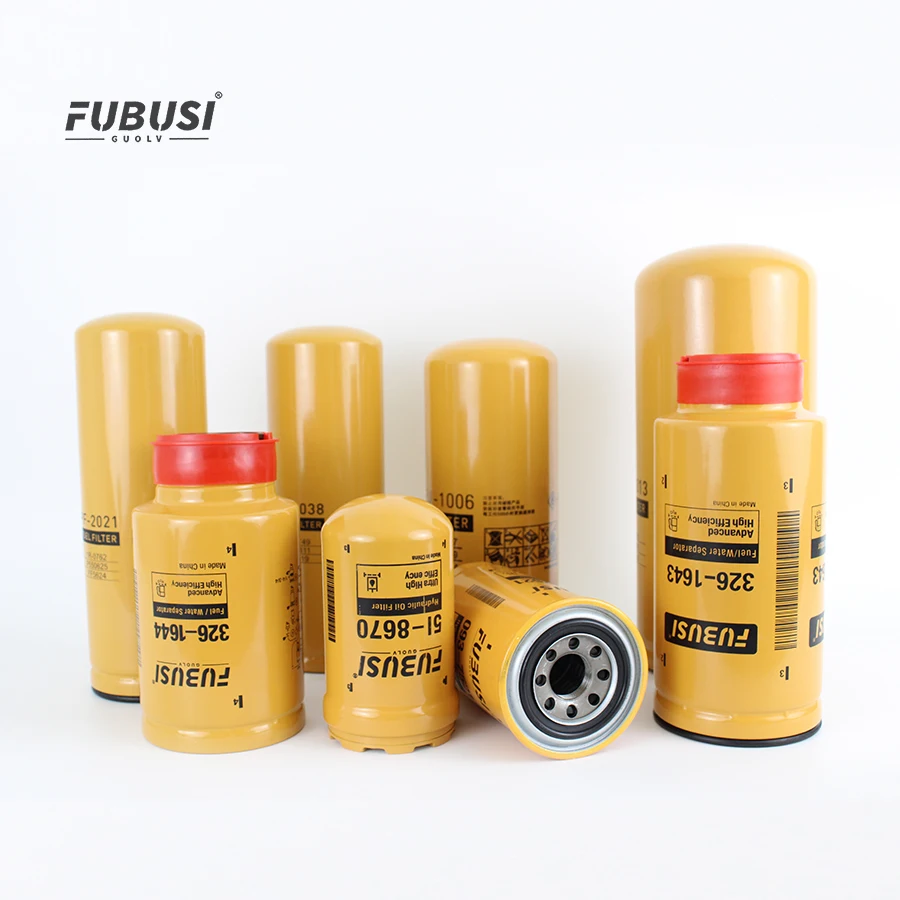 FUBUSI supply fuel water separation filter Replacement for CATERPILLAR/CAT   326-1643 326-1641 3261644 1R0770 308-7298