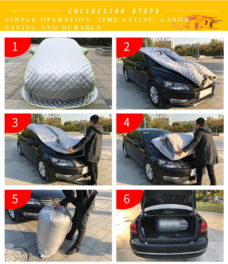 Термальный протектор Анти-град снег тяжелый Открытый Автомобиль suv для