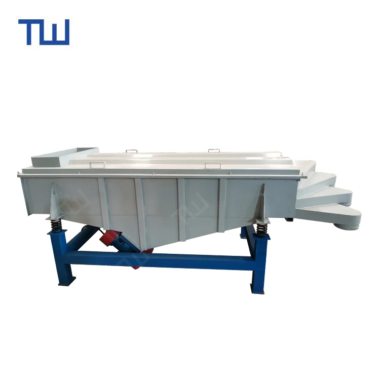 High Efficient Stainless Steel Linear vibrating screen Screening machine for sand processing