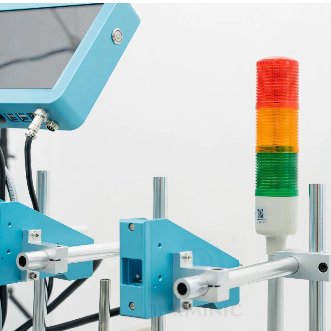 Three Print Heads Gun For Sale 12 mm  Height Mini Online Bottle Carton Barcode QR Code Inkjet Printer With High Popularity