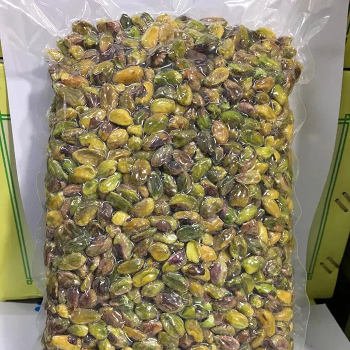 Китайский Новый год 2024 продукты сырые зеленые свежие Очищенные фисташки фисташковые ядра
