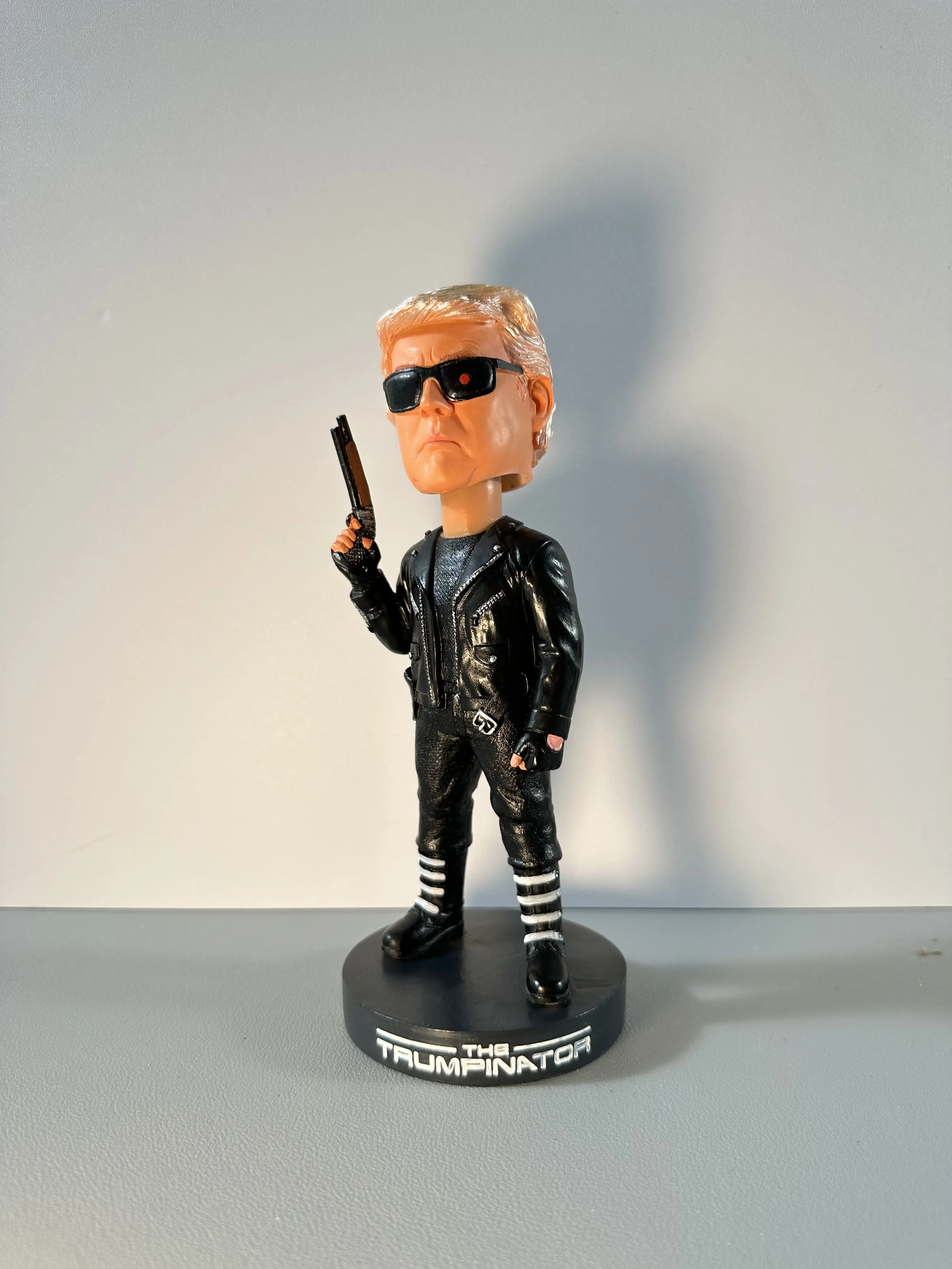 New 3D Picture Photo Customization Terminator Back Figure Customized Bobble Head cool Custom Bobblehead home and decoration