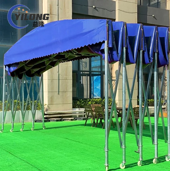 Outdoor waterproof roofing canvas steel frames steel structures sheds with tent on the roof