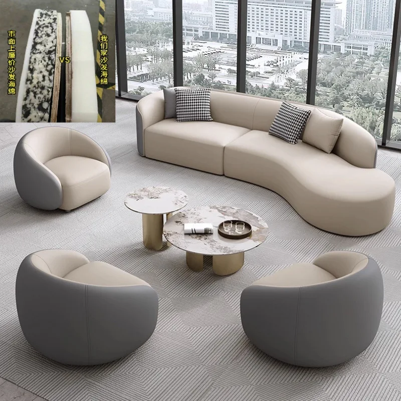 Luxury hotel sofa custom color star hotel lobby sofa