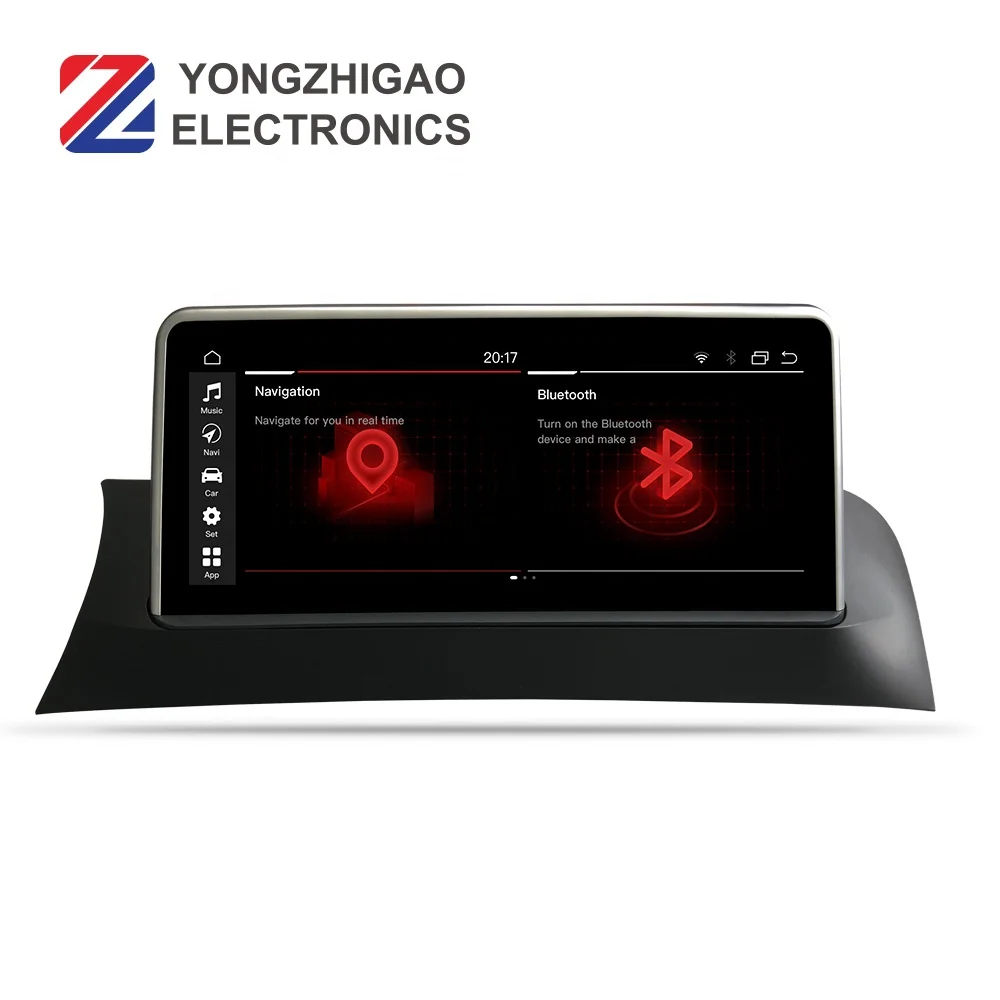YZG 10.25 Inch 8 Core Android 10 Carplay Touch Screen Car Dvd Player Multimedia Radio Navigation Android for BMW X3 F25 X4 F26