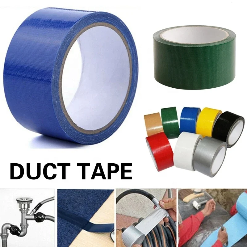 OEM Factory Waterproof carpet cloth for edge binding heavy duty silver duct tape
