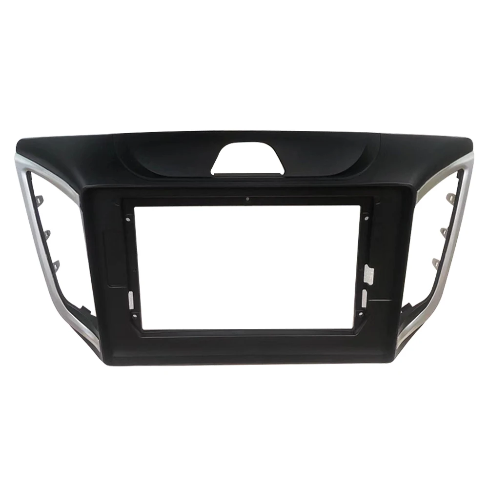 10.1' Dedicated Car Radio Frame ABS Plastic Bracket Panel Cover Trim For Hyundai IX25 2015-2018