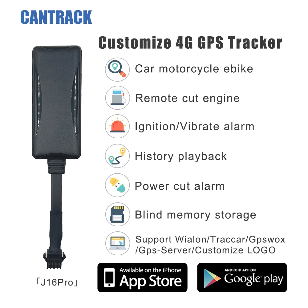 Factory Price Motorcycle Tracking Mini GPS Tracker For Car GT06 GPS Tracker 4G 2G Vehicle
