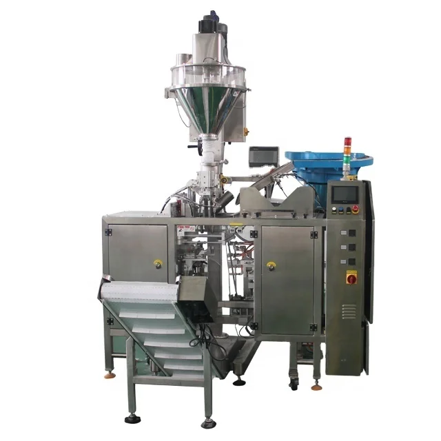 Pouch cumin powder doy pack automatic filling packing machine