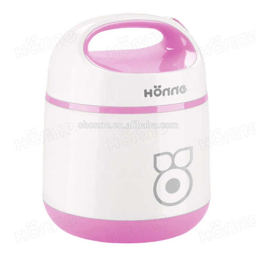 
2L Capacity Eco-Friendly Stainless Steel Portable Lunch Box Mini Thermal Cooker 