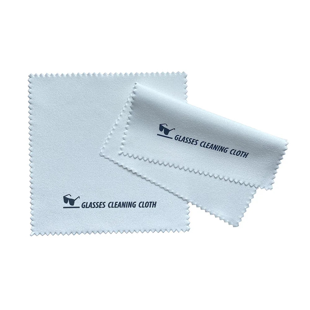 Hot selling custom logo microfiber clothes for glasses eyeglasses lens cleaning
