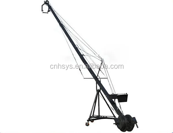6m Studio Filming Camera Crane for 15kg DV LANC Camera