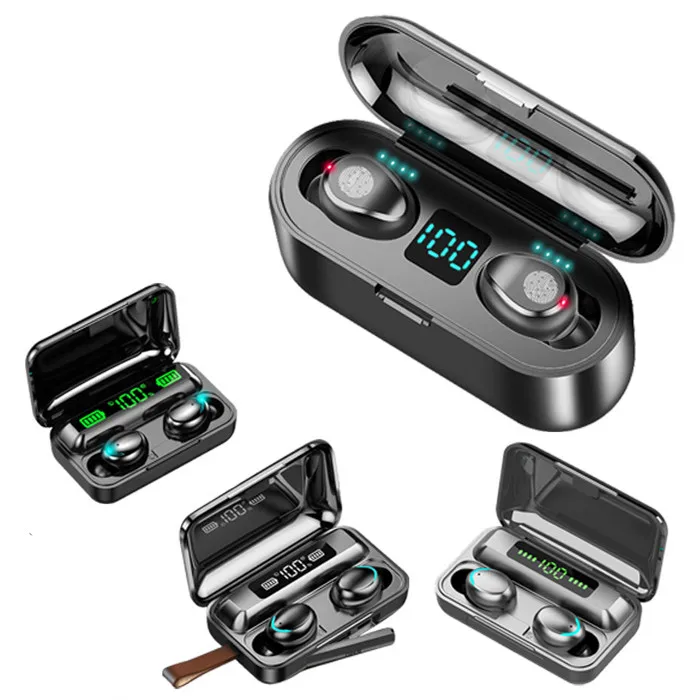 Amazon Top Seller Earphone Accessories electronics earphones headphones TWS wireless f9 boat earbuds earphone