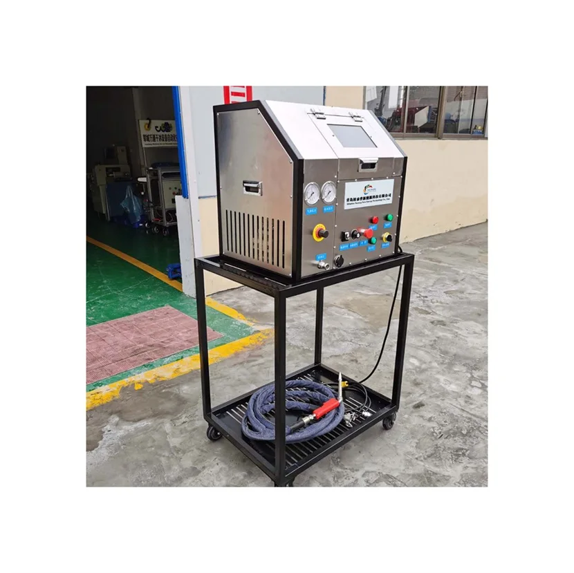 Manufacturers can customize dry ice cleaning machine, small commercial dry ice particle cleaning machine