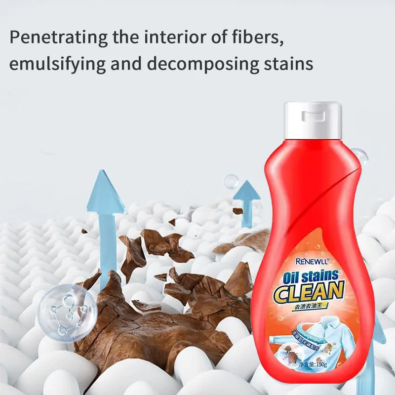 Factory Priced High Quality Dry-Wash Cleaning Oil Stain Removal Detergent Easy Cleaning Laundry Detergent