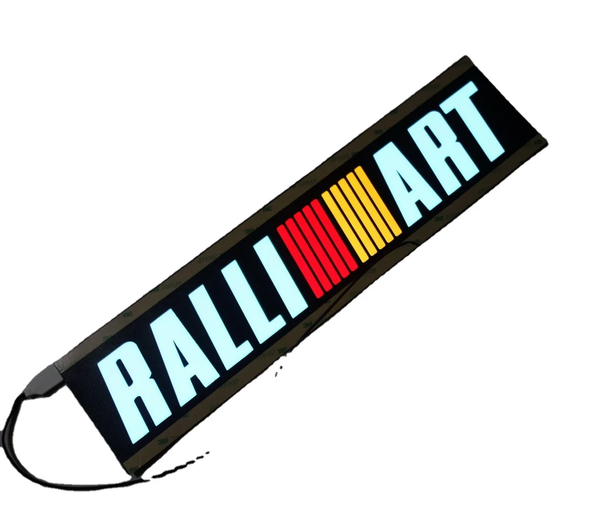 High brightness & Good quality 400mmX100mm DC12V Brake Flashing el car sticker