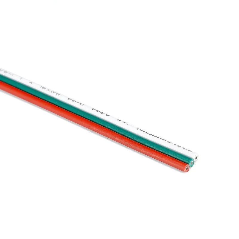 3 Pin Cable 100m 22AWG 3 Core Electrical Cable JST Tinned Copper Wires 3pin Wire For WS2811 WS2812B Pixels Strip Light