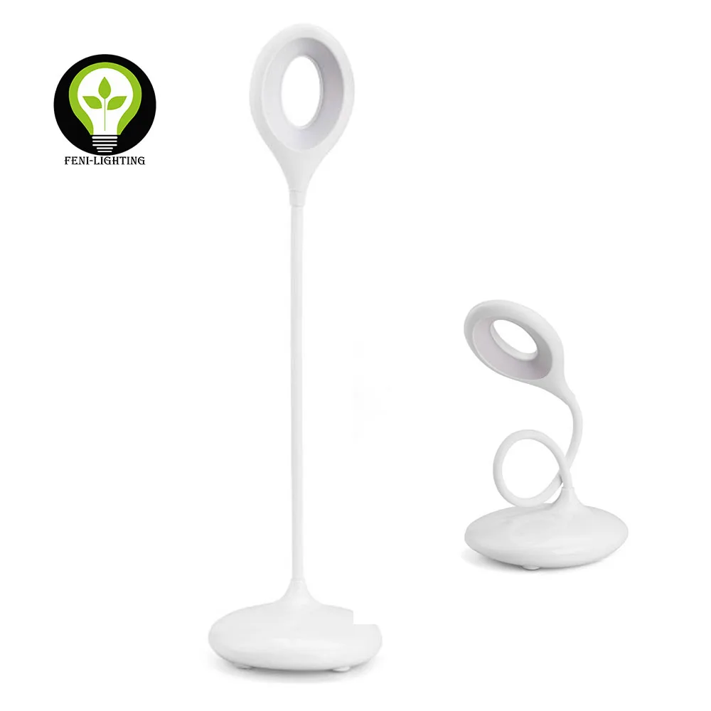 3-step dimming and 3 CCT dimming Eye-caring Clip Reading Lamp, Flexible Unshadowed Touch Switch LED Clip Desk Lamp