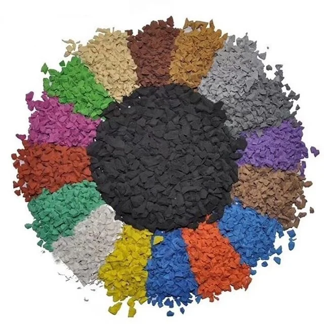 Wholesale ECO- Friendly 1-4mm  EPDM Rubber Granules resistant UV Rubber Particles granules