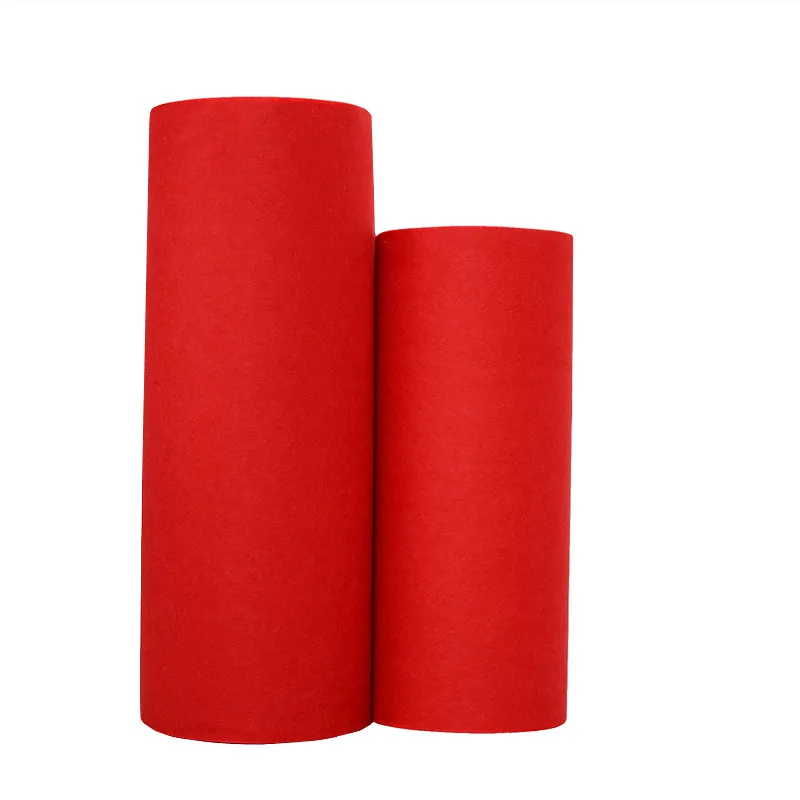 China Supplier Red Carpet Wedding Runner Event Red Carpet Red Carpet For Weddings Stage Commercial Event Rugs