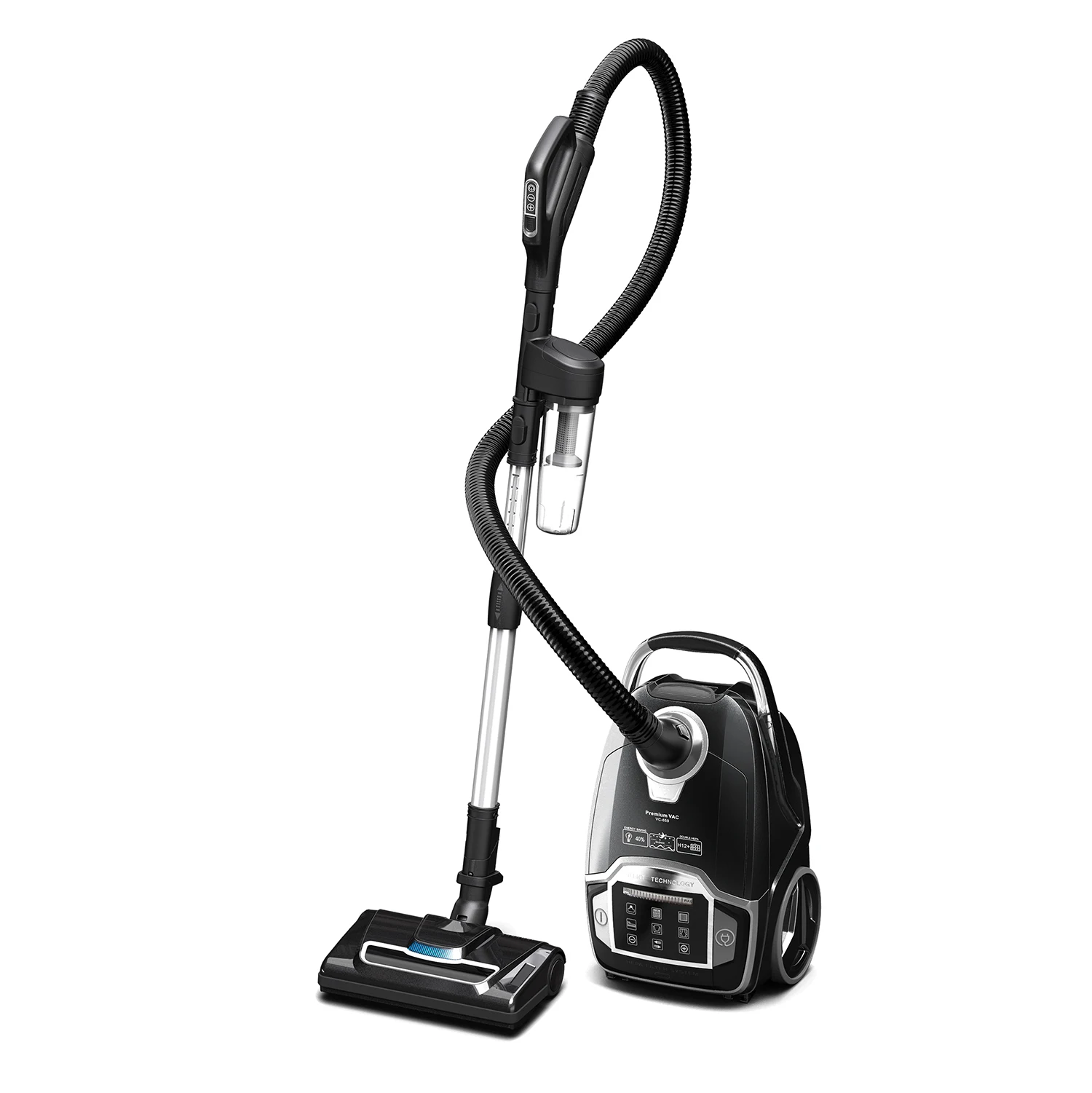 top quality electric vacuum cleaner with electronic brush