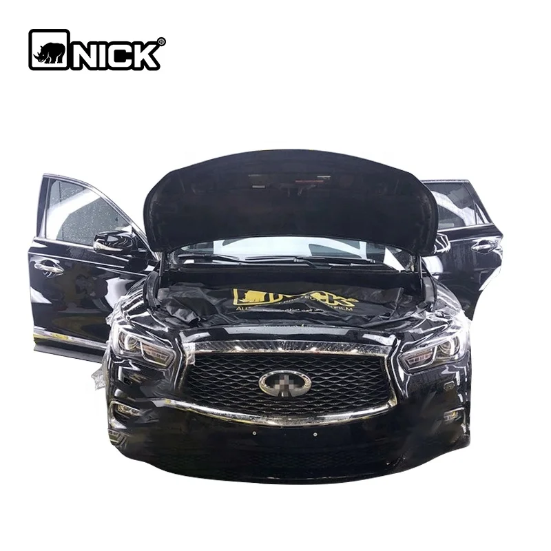 Черная прозрачная защитная пленка для автомобилей TPH прозрачный бюстгальтер заводская цена