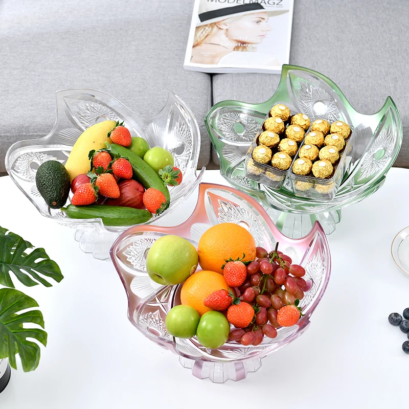 Attractive Price Accept Packaging Customization Creative Modern Style Decoration Fruit Dish Decoration Fruit Dish