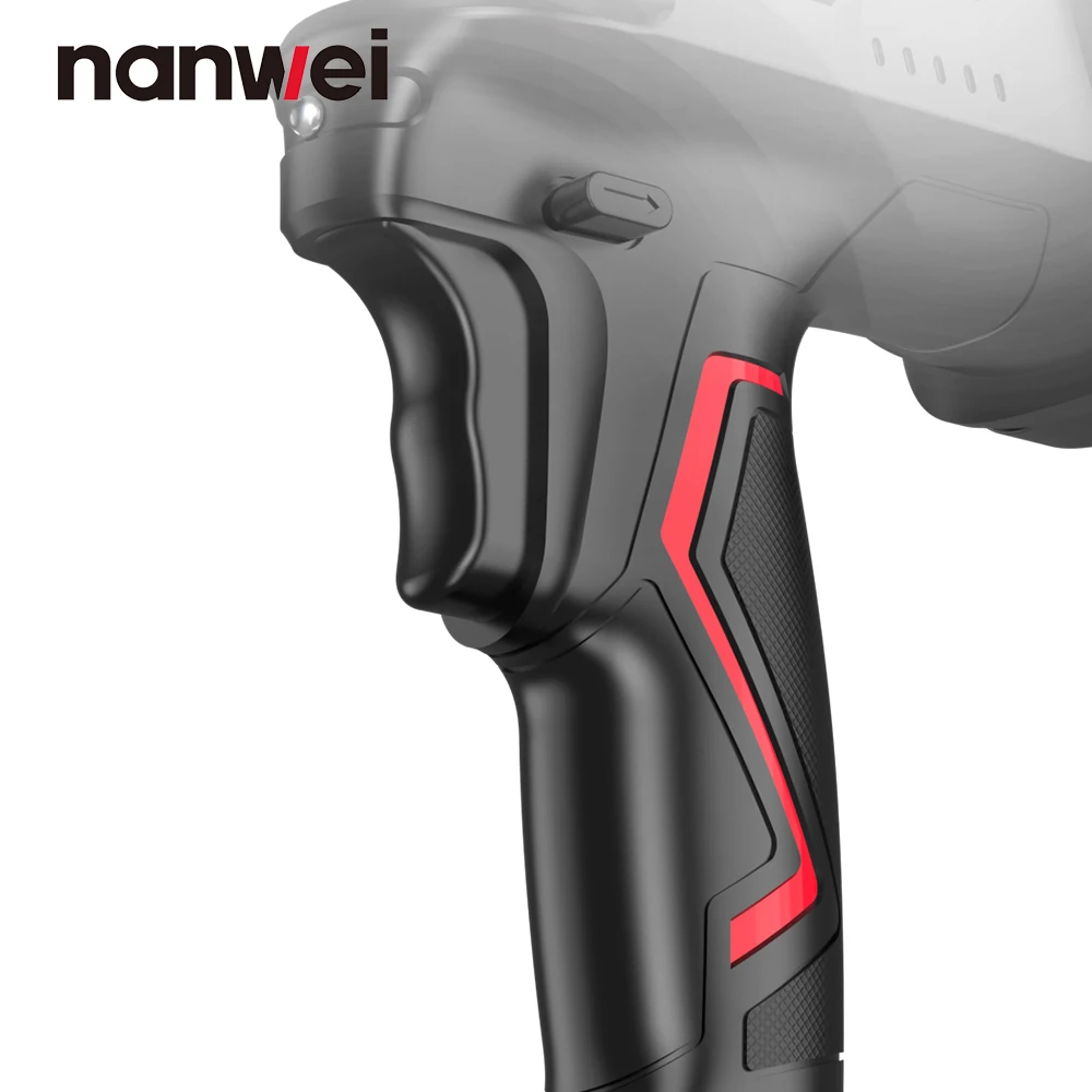 Электрическая отвертка Nanwei 220 нм/бесщеточный двигатель/с функцией удара/подходит для ледового бурения и рыбалки
