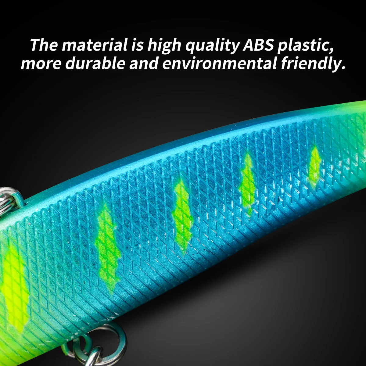JOHNCOO 7cm 9.5cm 11.5cm Vibration Sinking Vibrator rattle Hard Artificial Vibe 13g-34g Noisy Sinking VIB Fishing Lure