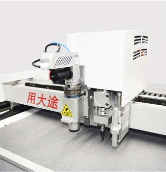 Rubber Cutting Machine Flatbed CNC & Automatic Cutting Machine Pneumatic Knife Digital Flabted Cutter