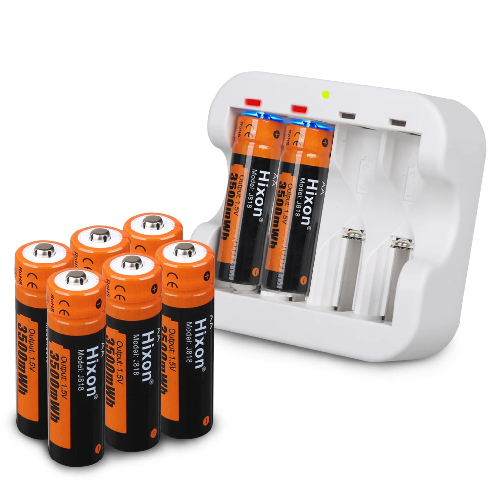 New trend 3500mWh 1.5v rechargeable battery aa for toys  toy car