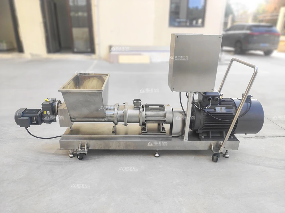 Zhejiang L &B Brand CE and ISO Certificated Stainless steel double screw pump mayonnaise molasses yogurt twin screw pump