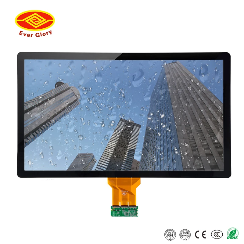 21 27 15.6 42 43 Inch 4K HMI TouchScreen High Solution ILITEK USB LCD Touch Capacitive Screen Panel For Touch Technology Monitor